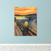 Le cri - Reproduction de toile étirée (Insitu (Plancher de Bois))