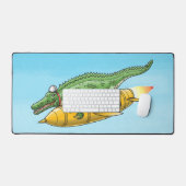 Le crocodile fusée (Clavier et souris)