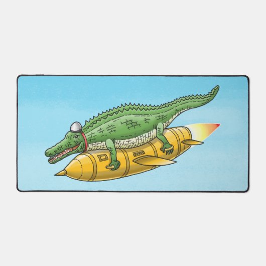 Le crocodile fusée (Recto)