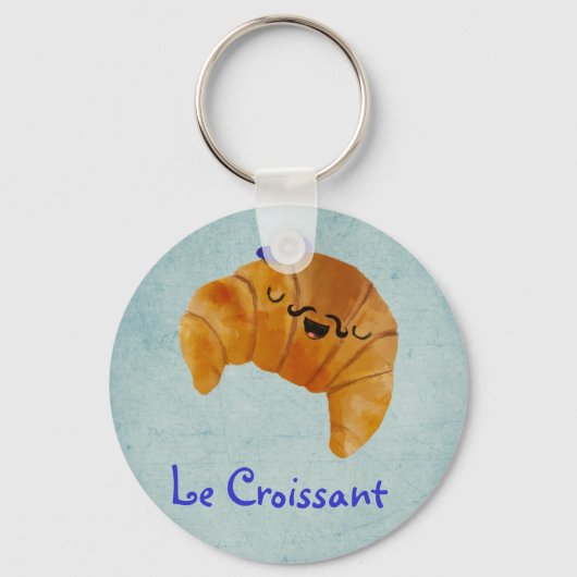 Le Croissant Sleutelhanger (Voorkant)