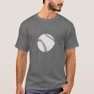 le cru a dénommé le T-shirt de boule de base-bal