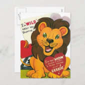 le cru badine des cartes postales de valentine (Devant / Derrière)