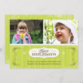 Le cru barre la carte de vacances (Devant / Derrière)