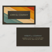 Le cru barre le carte de visite (Devant / Derrière)