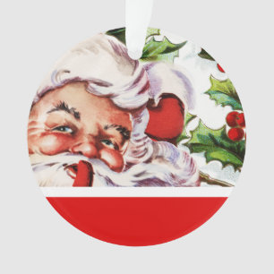 Le cru de gui de houx de Père Noël PERSONNALISENT