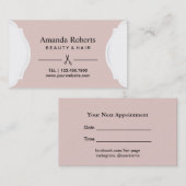 Le cru de rendez-vous de salon de coiffeur (Devant / Derrière)