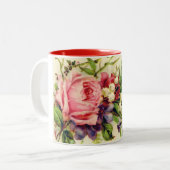 Le cru fleurit tasse (Devant gauche)