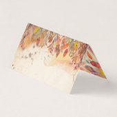 Le cru macule la carte d'endroit de mariage (Dos)