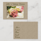 Le cru rêve le carte de visite (Devant / Derrière)