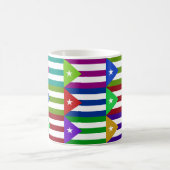 Le Cuba Multihue marque la tasse (Centre)