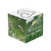 Le cube commémoratif en photo d'animaux familiers (Angle arrière)