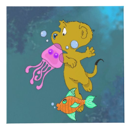 Le Cube de natation de Ferald (Devant)