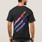 Le Cyber Samouraï" T-Shirt Élite Tee"  (Dos)