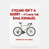 Le cyclisme n'est pas un hobby, c'est comment l'âm (Recto)