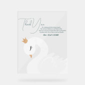 Le Cygne Couronné (Recto)