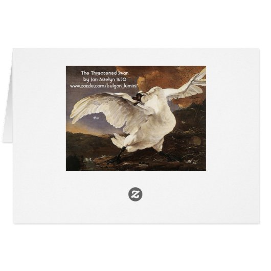 Le cygne menacé (Dos Horizontal)