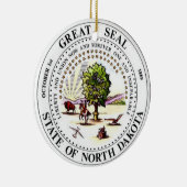 Le Dakota du Nord * ornement de Noël (Droite)