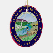 Le Dakota du Sud * ornement de Noël (Droite)