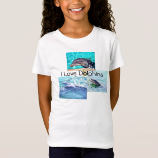 Le dauphin badine le T-shirt "que j'aime des