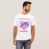 Le dauphin respirent le T-shirt (Devant entier)