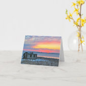 Le ` de cartes de note de Shack (Fleur jaune)