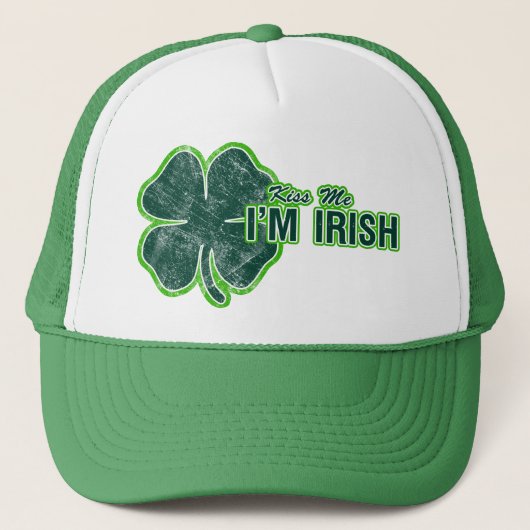Le ` de St Patrick m'embrassent' casquette de (Devant)