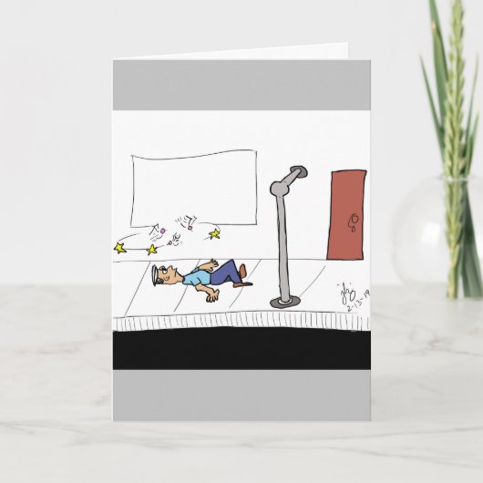 Le début d'une mauvaise carte de voeux (Devant)