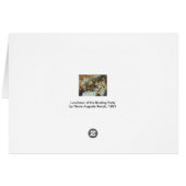 Le Déjeuner des canotiers de Pierre Renoir (Dos Horizontal)