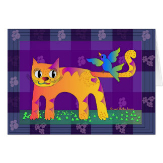 Le déjeuner du chat par Debbie Jensen