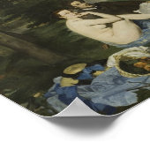 Le Déjeuner sur l'Herbe by Manet - Poster (Hoek)