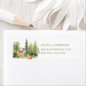 Le délicieux Baby shower de la nature Étiquette de (En situation)