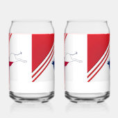 Le démocrate Donkey Can Glass (Gauche)