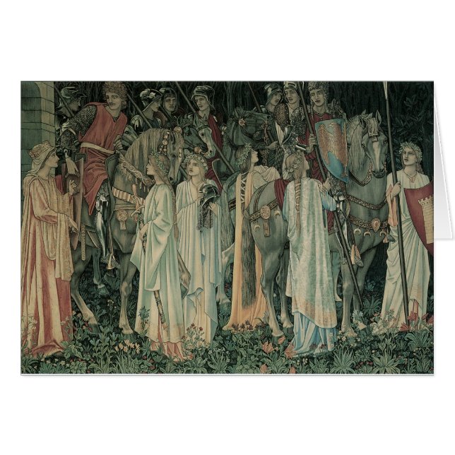 Le départ des chevaliers (Devant horizontal)