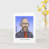 Le dernier cheveu de Custer - Carte de dessin anim (Fleur jaune)