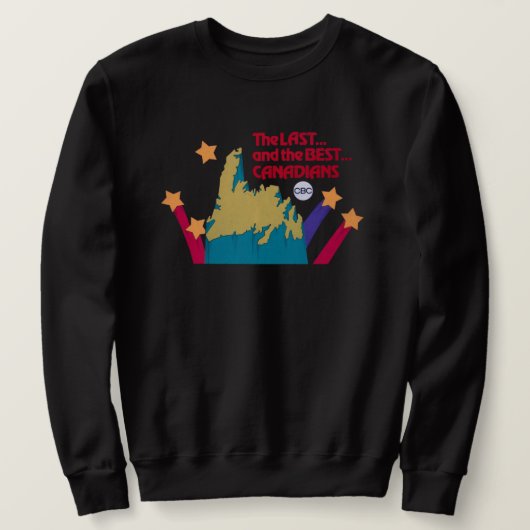 Le Dernier et le meilleur Sweatshirt canadien (Design devant)