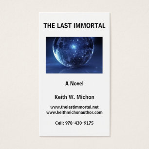 Le Dernier Immortel Carte de visite NEWEST Globe V
