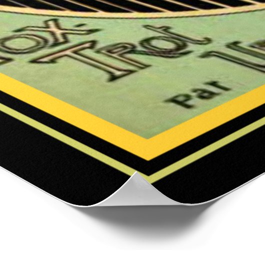 "Le Dernier Spasm" Art Déco Foxtrot Imprimer 16x20 (Coin)