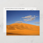 Le désert du Sahara au Maroc Carte postale (Devant / Derrière)