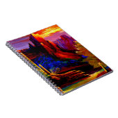 Le désert peint par le Carnet du coucher du soleil (Côté Droit)