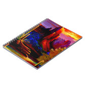 Le désert peint par le Carnet du coucher du soleil (Côté gauche)