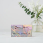 Le désert peint par le Carte de visite du coucher  (Debout devant)