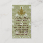 Le design ~ Carte de visite (Dos)