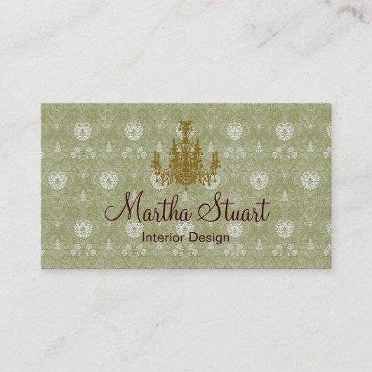 Le design ~ Carte de visite (Devant)
