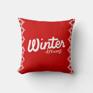 Le design coussin des rêves d'hiver