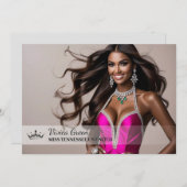 Le design de la carte de spectacle ultime - Paysag (Devant / Derrière)