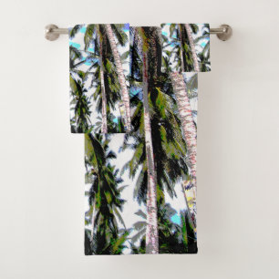 Le design des palmiers tropicaux.