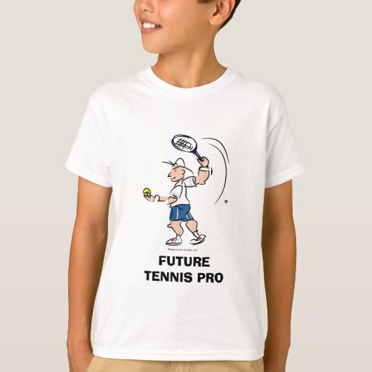 Le design des t-shirts de tennis des enfants | Fut (Devant)