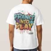 **Le design du t-shirt comporte l'expression "Pran (Dos)