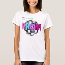 Le design du Tshirt ajusté pour le bal de promo
