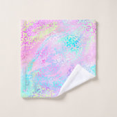 Le design Iridescente Leopard Series 10 (Gant de toilette)